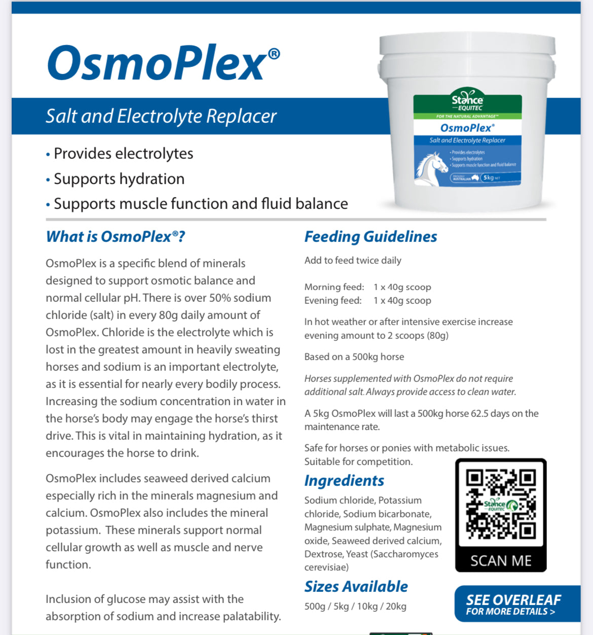 OsmoPlex - Electrolyte